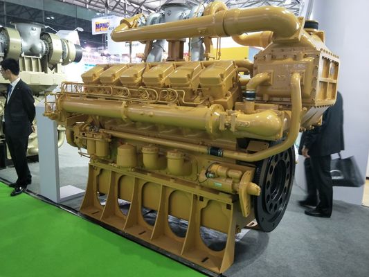 ISO9001 認証されたピストンリング 700kw ディーゼル発電機セット エンジン G12V190zld Ifc6502