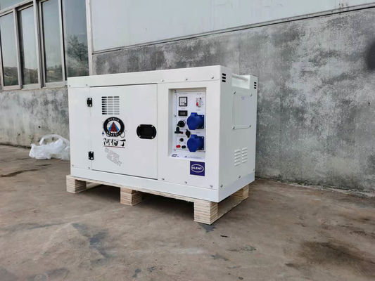 6kw 天然ガスの発電機セット 4シリンダーの水冷蔵型ポータブルジェネセット