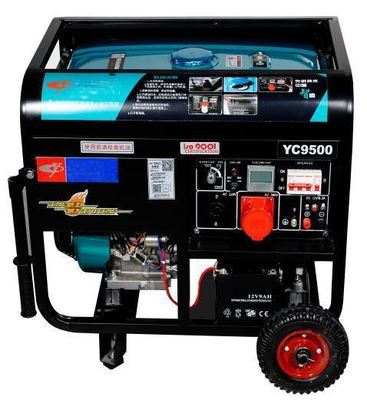 6kw 天然ガスの発電機セット 4シリンダーの水冷蔵型ポータブルジェネセット