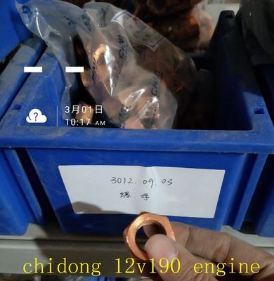認証された12V190砂ポンプ船 エンジンパーツ ISO9001認証のジチャイ