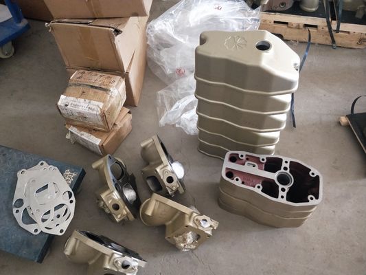 601t. 03.00 シリンダーヘッド組立H16V190 地面条件のためのジチャイガス発電機部品