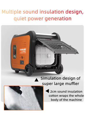 SE6500pro 標準 220V 家庭用 静かなガソリン発電機 静かな動作