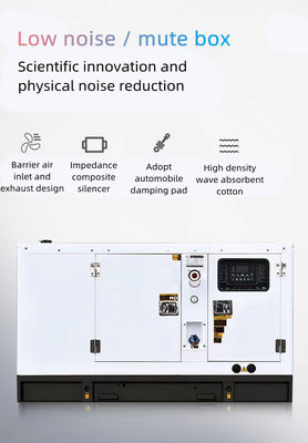 配送後1年または1500時間の蓄積で 50kwサイレントディーゼル発電機セット