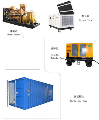 190シリーズ ガソリンエンジンと発電機セット 11800KG 負荷 最先端技術
