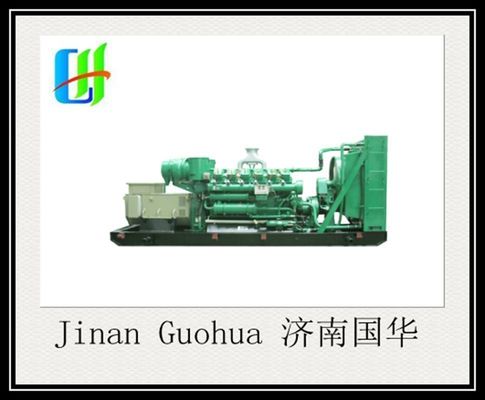CE標準 Shengdong 12V190 シリーズ 700kw バイオガスガス発電機