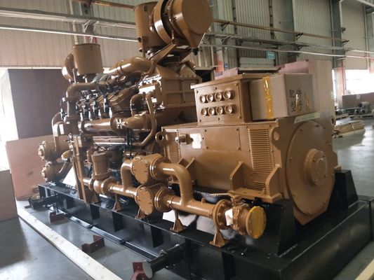 1MWの発電所 12V190ガスの発電機とカスタマイズされた要求オプションで装備