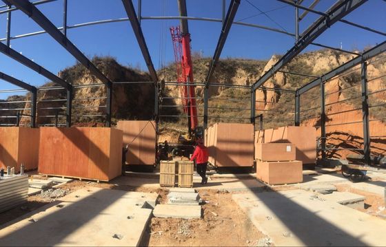 標準とISO認証を持つ500kWの発電所 サイレントバイオガス発電機