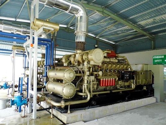 ナイジェリア 1000kw 天然ガス発電機 16V190zlt2-2とISO認証