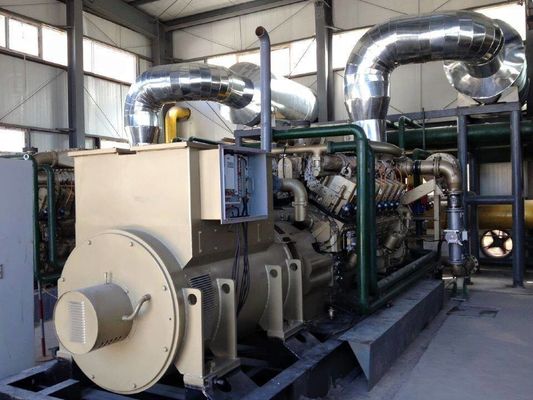 ナイジェリア 1000kw 天然ガス発電機 16V190zlt2-2とISO認証
