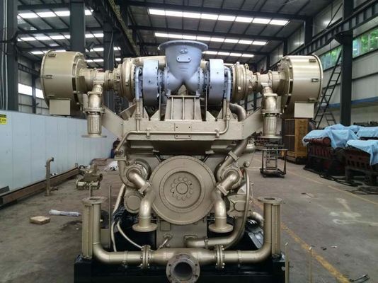 ナイジェリア 1000kw 天然ガス発電機 16V190zlt2-2とISO認証