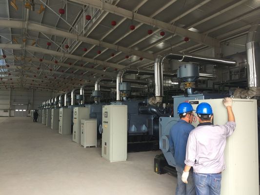 標準コンポーネント シェン東 500kw ガス発電機 500gjz1-Pwt-Esm3 T12V190zl-2 エンジンモデル
