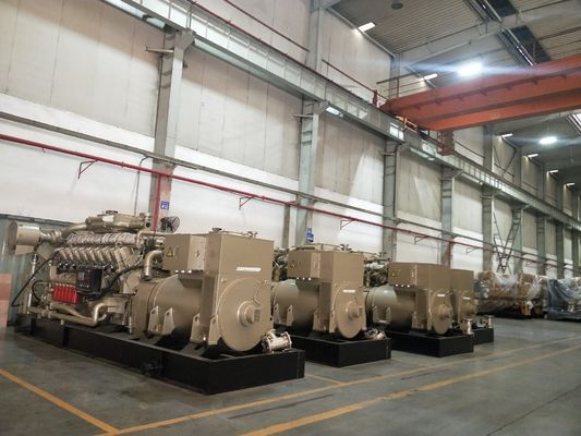 16V190 天然ガスの発電機 1000kw 性能のためのジチャイ