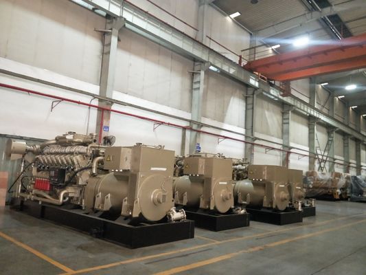 16V190 天然ガスの発電機 1000kw 性能のためのジチャイ