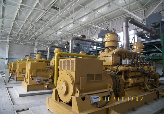 50/60 Hz 周波数 750kWの電力と低消費量のジナンガスタービン発電機