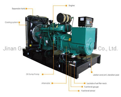 400kw 天然ガス発電機セット ISO SGSと環境に優しい設計