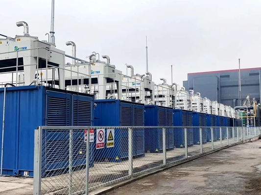 持続可能な生産のための小型鉄鋼材料 20MW産業尾気ガス発電機