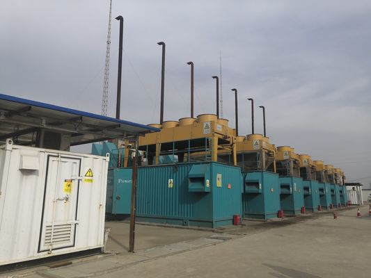 10.5kv 定電圧 天然ガス発電機 2000kw 工業用