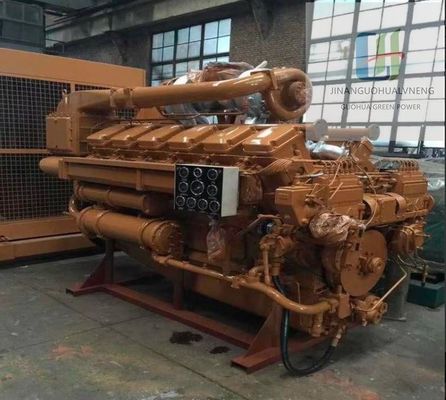 バッテリー 1000kw ディーゼル発電機 ジナン ディーゼルエンジン 水冷却 共通のユニット