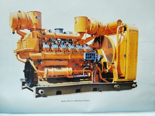 AC回転刺激器 500kw 普通の陸上用発電のためのジチャイディーゼル発電機