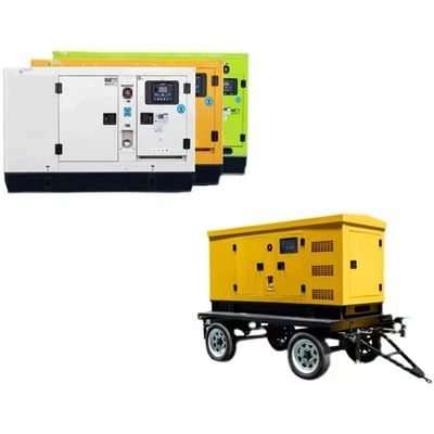 固定装置 50-1500kW サイレントディーゼル発電機 高速と性能のためのセット